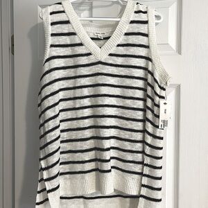 Tribal Jeans sleeveless sweater. NWT